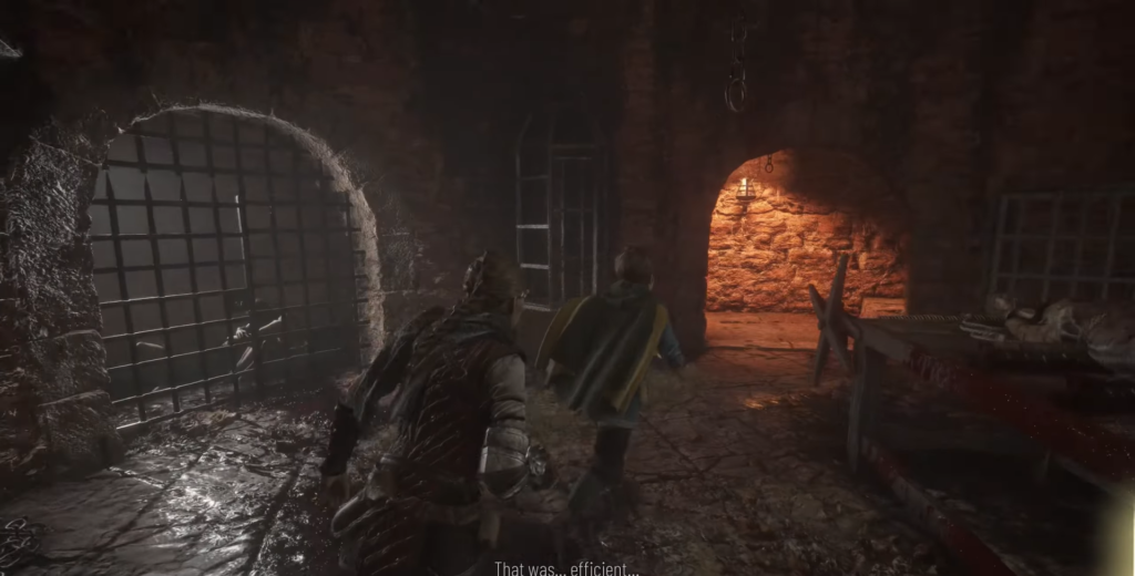 A Plague Tale Requiem Amicia and Hugo in dungeon