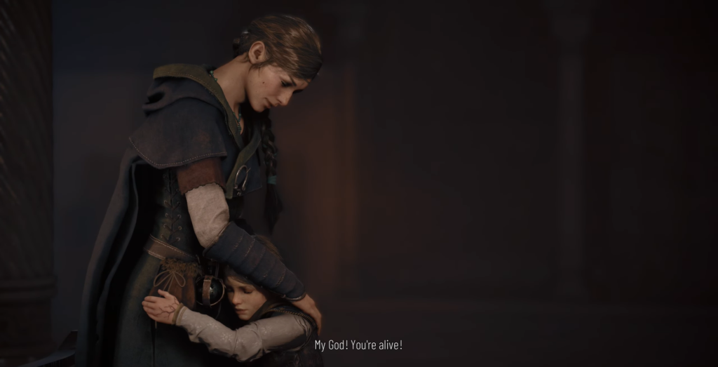 Amicia and Hugo from A Plague Tale: Requiem.