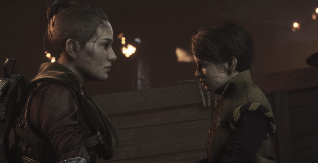 Amicia and Hugo from A Plague Tale.