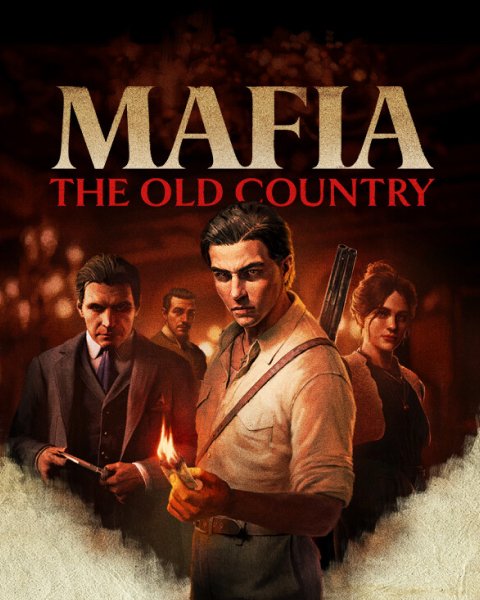 Mafia: The Old Country characters holding gun and lighter