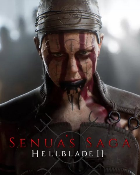 Senua from Senua's Saga: Hellblade II staring forward